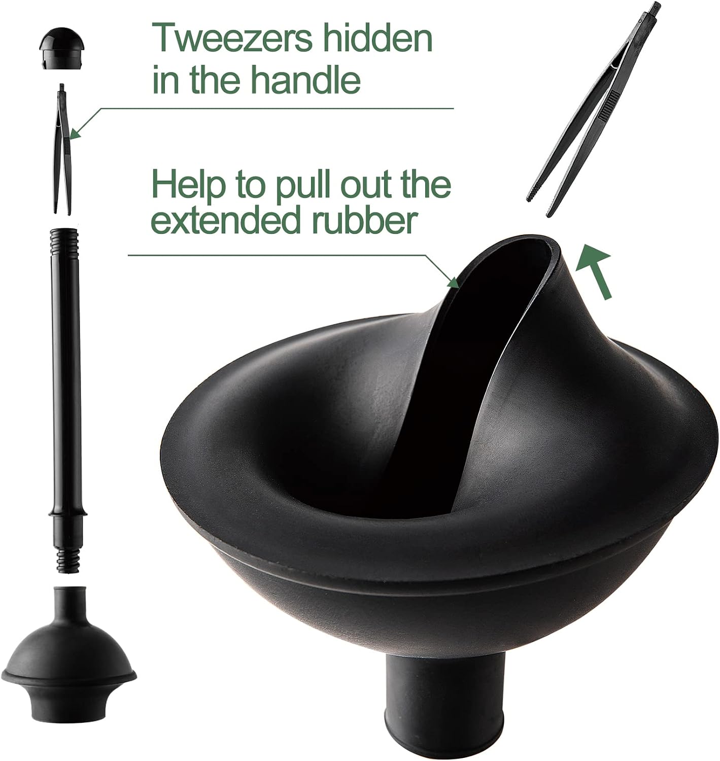 2-in-1 toiletborstel en zuiger - Plunger Toilet recensie en prijs