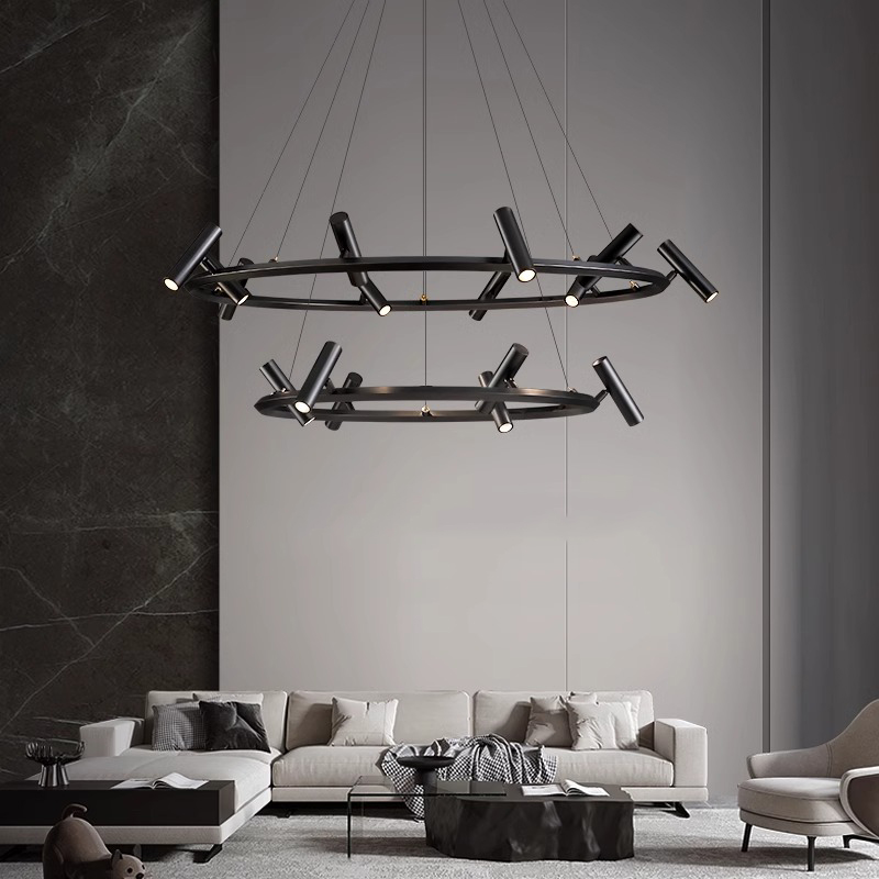 Moderne creatieve ronde LED-ha - Home Bathroom Lighting Design recensie en prijs