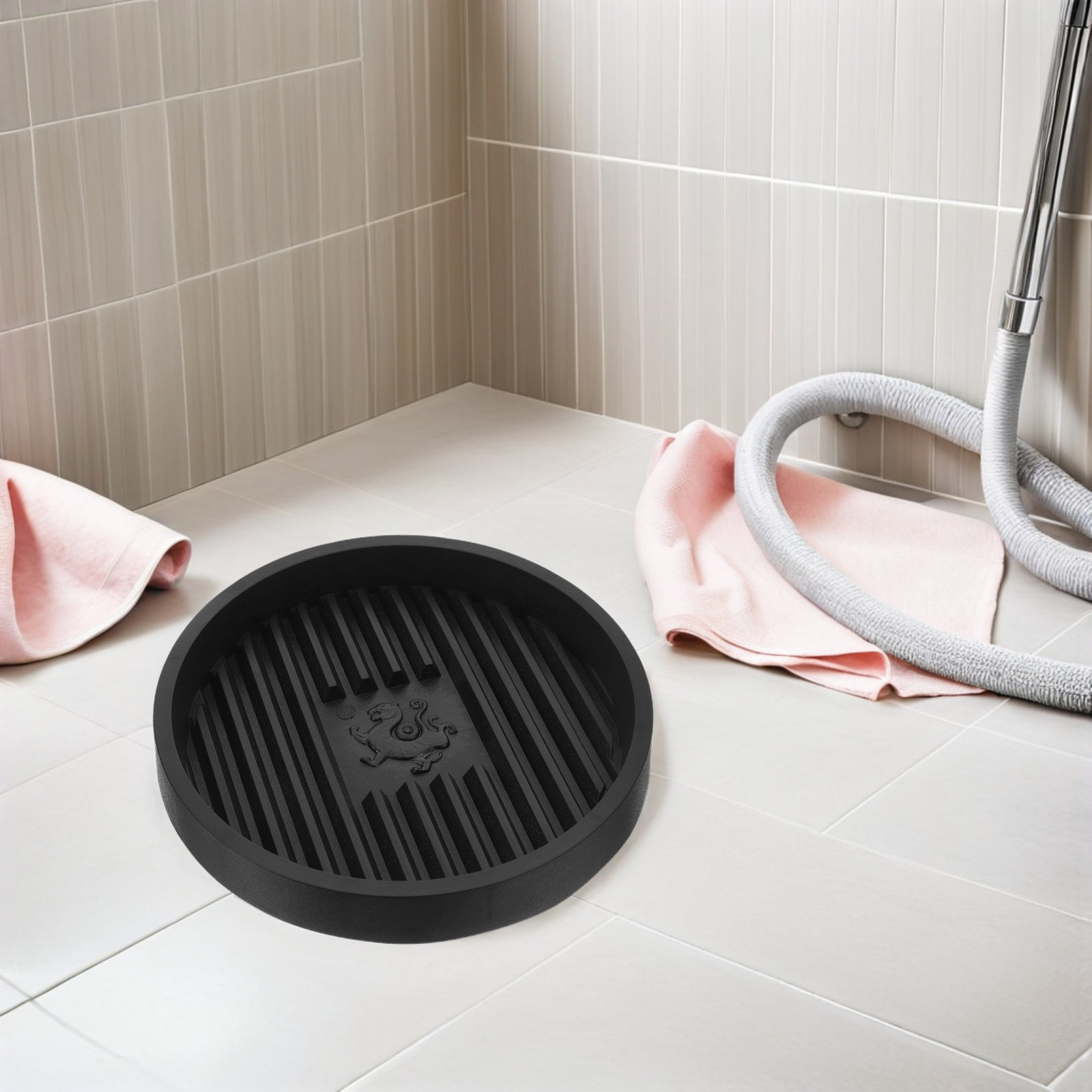 Zwarte toiletzuigerhouder van  - Plunger Toilet recensie en prijs