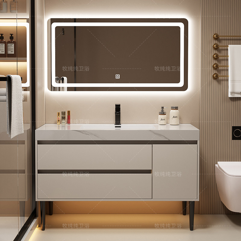 Boven de spiegel Badkamerkast  - Home Bathroom Vanity Combo recensie en prijs