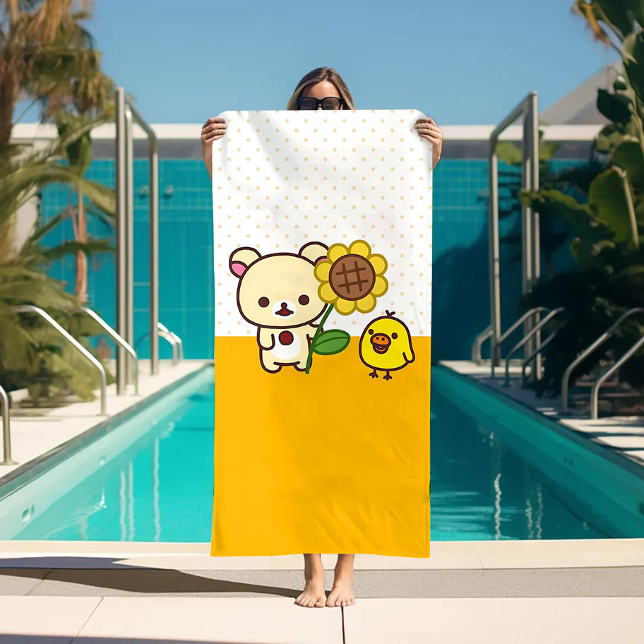 Grote badhanddoek Rilakkuma st - Home Bathroom With Sauna recensie en prijs